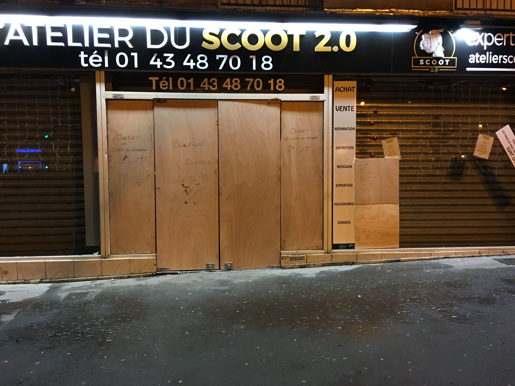 Dépannage Vitrine Paris