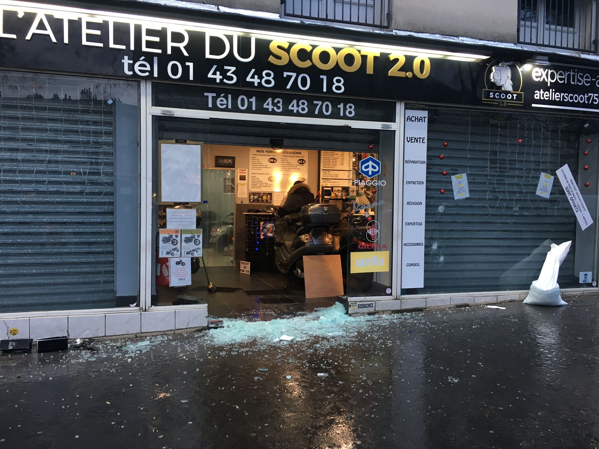 Réparation Vitrine Cassée Paris