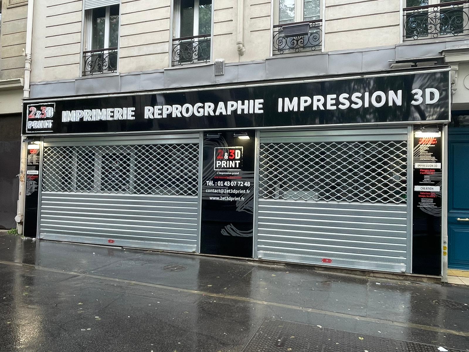 Installation rideaux métalliques paris