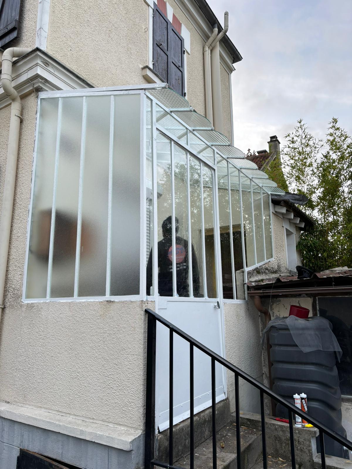 Rénovation Verrière Entrée