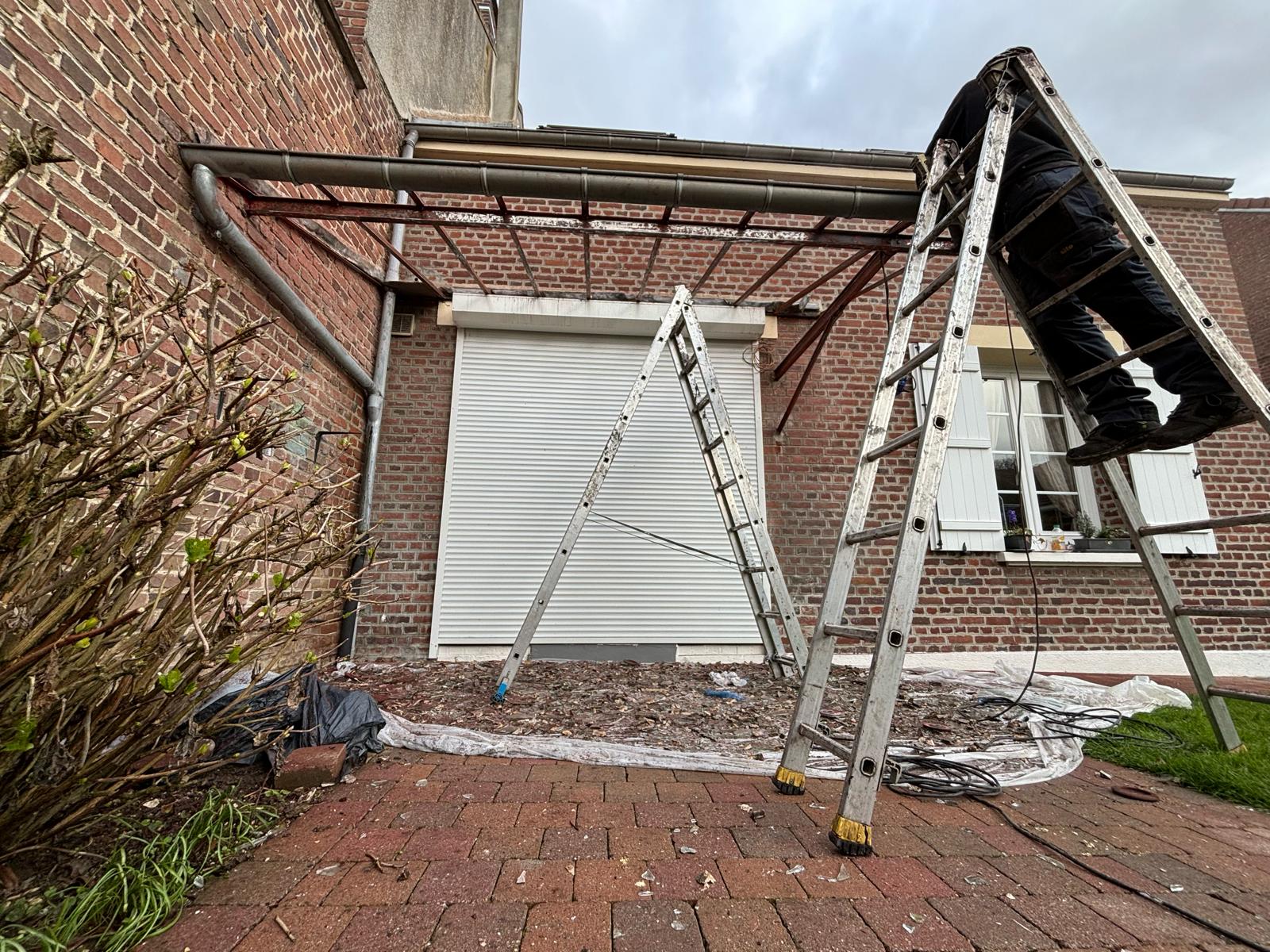 Réparation marquise ancienne 93